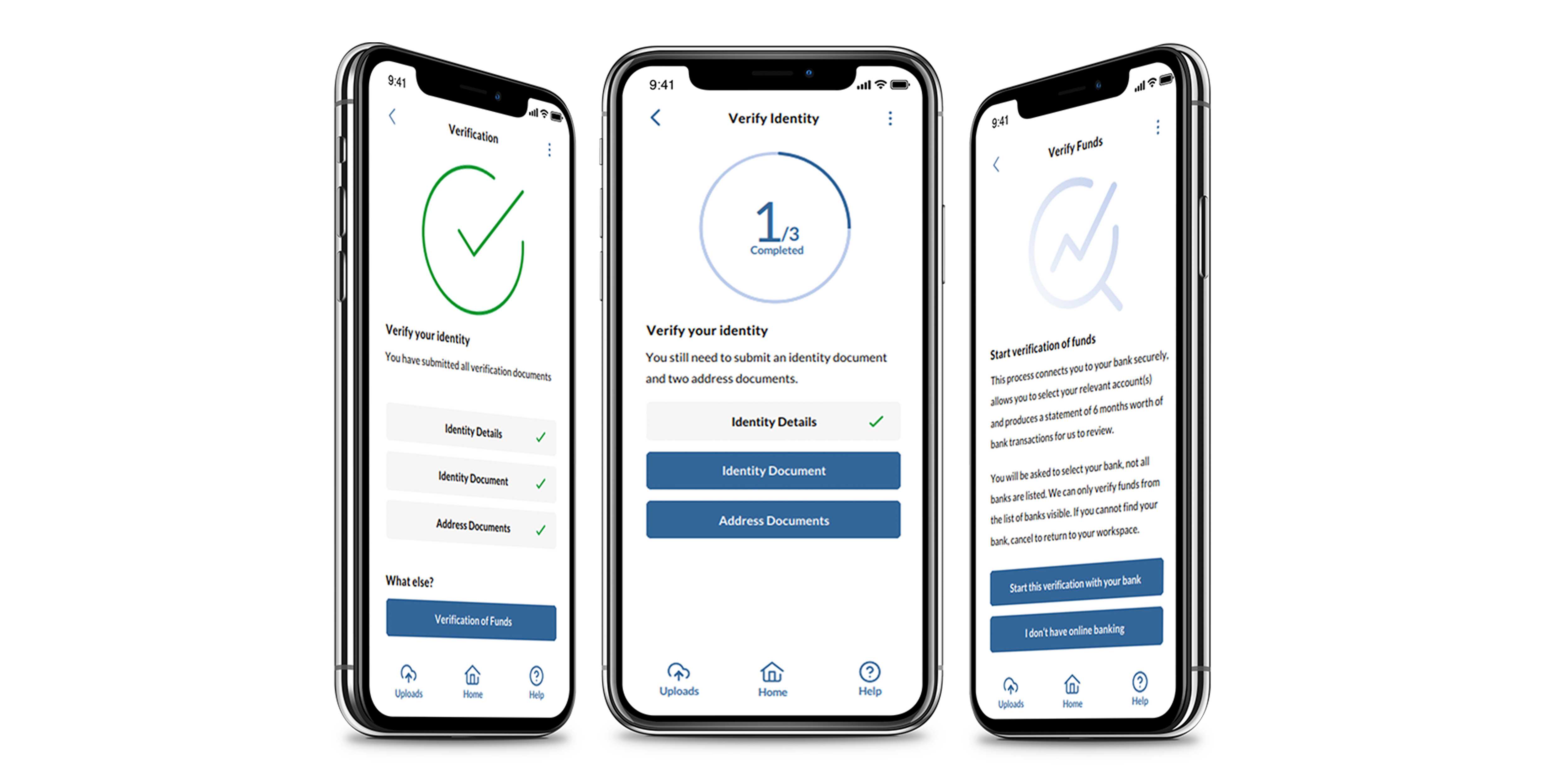 eCOS dashboard on mobile